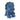 Bukowski Bears Tricey premium blue stuffed animal triceratops dinosaur plush toy