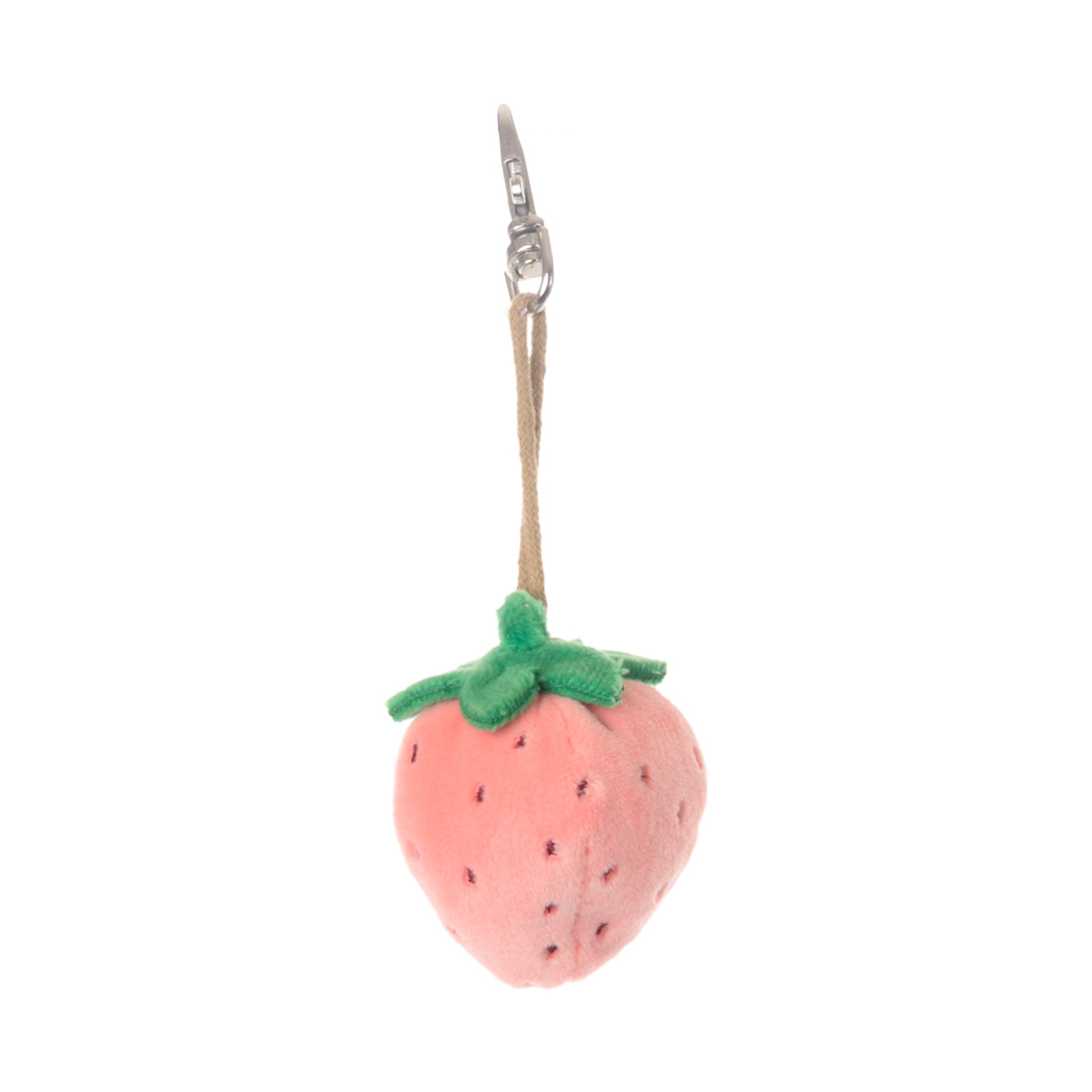 Strawberry Key Ring - Pink