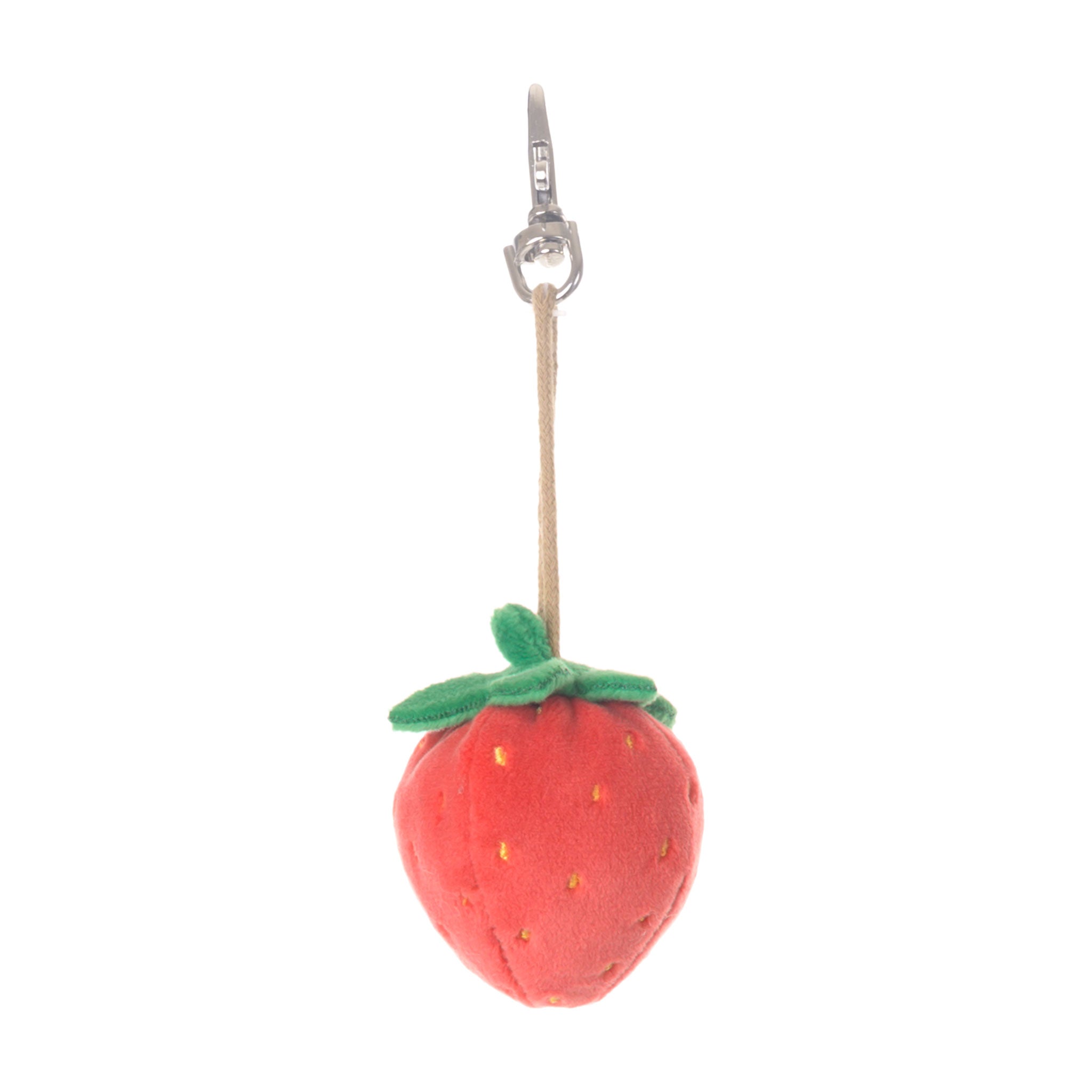 Strawberry Key Ring - Red